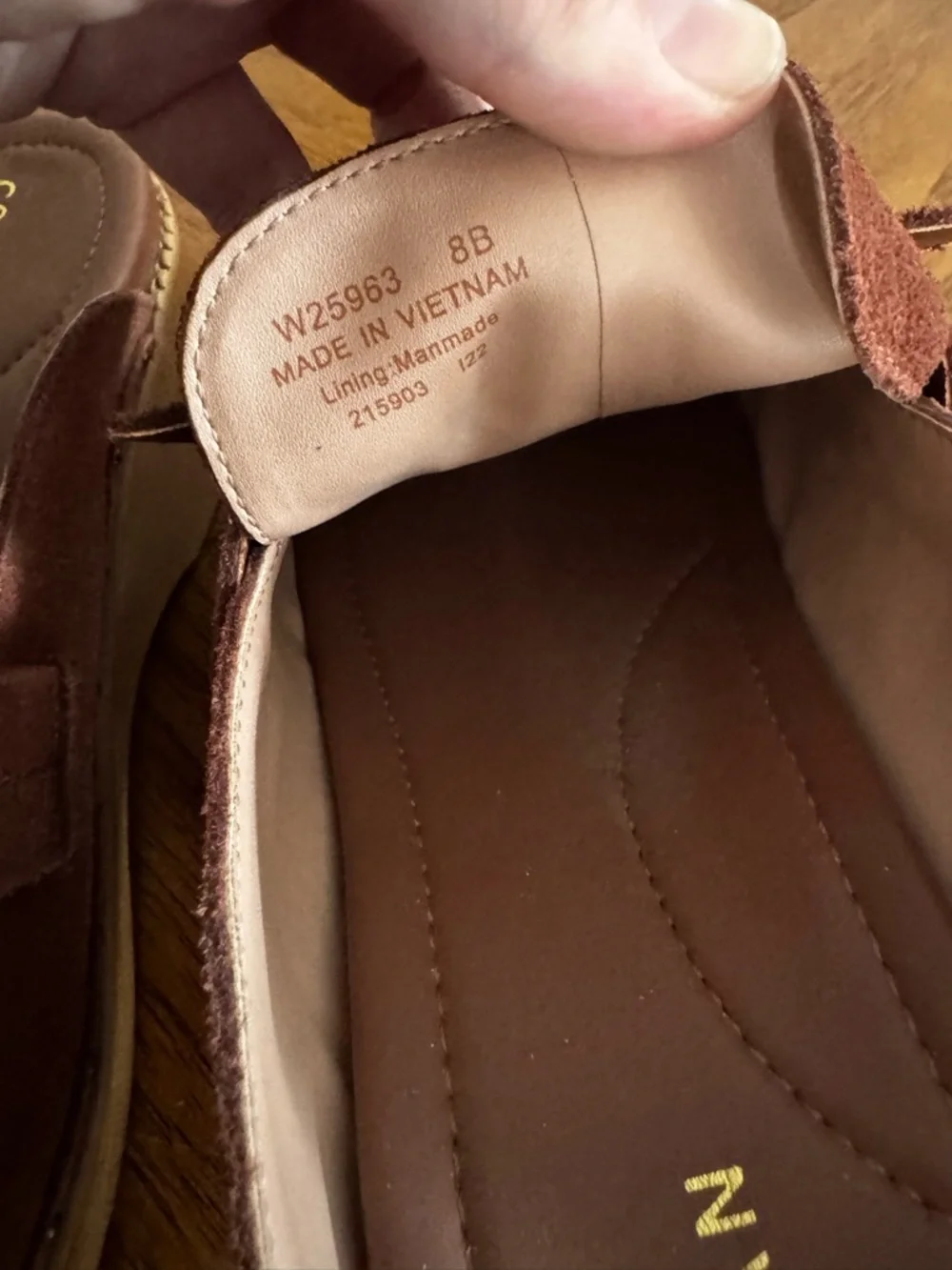 Cole Haan Suede Platform Mule in Rosewood - Picture 8 of 8